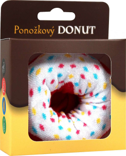 BOMA ponožky Donut bílá