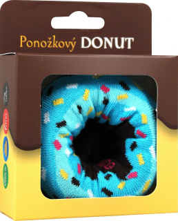 BOMA ponožky Donut tyrkysová