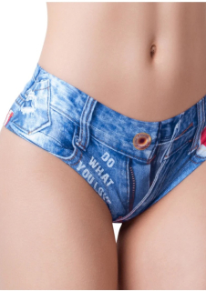 Dámské bezešvé brazilky Meméme Jeans American